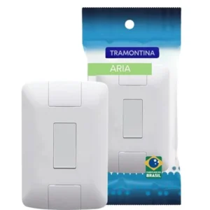Conjunto Interruptor Simples 6A Aria