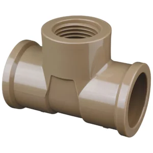 Tê Soldável e Roscável PVC